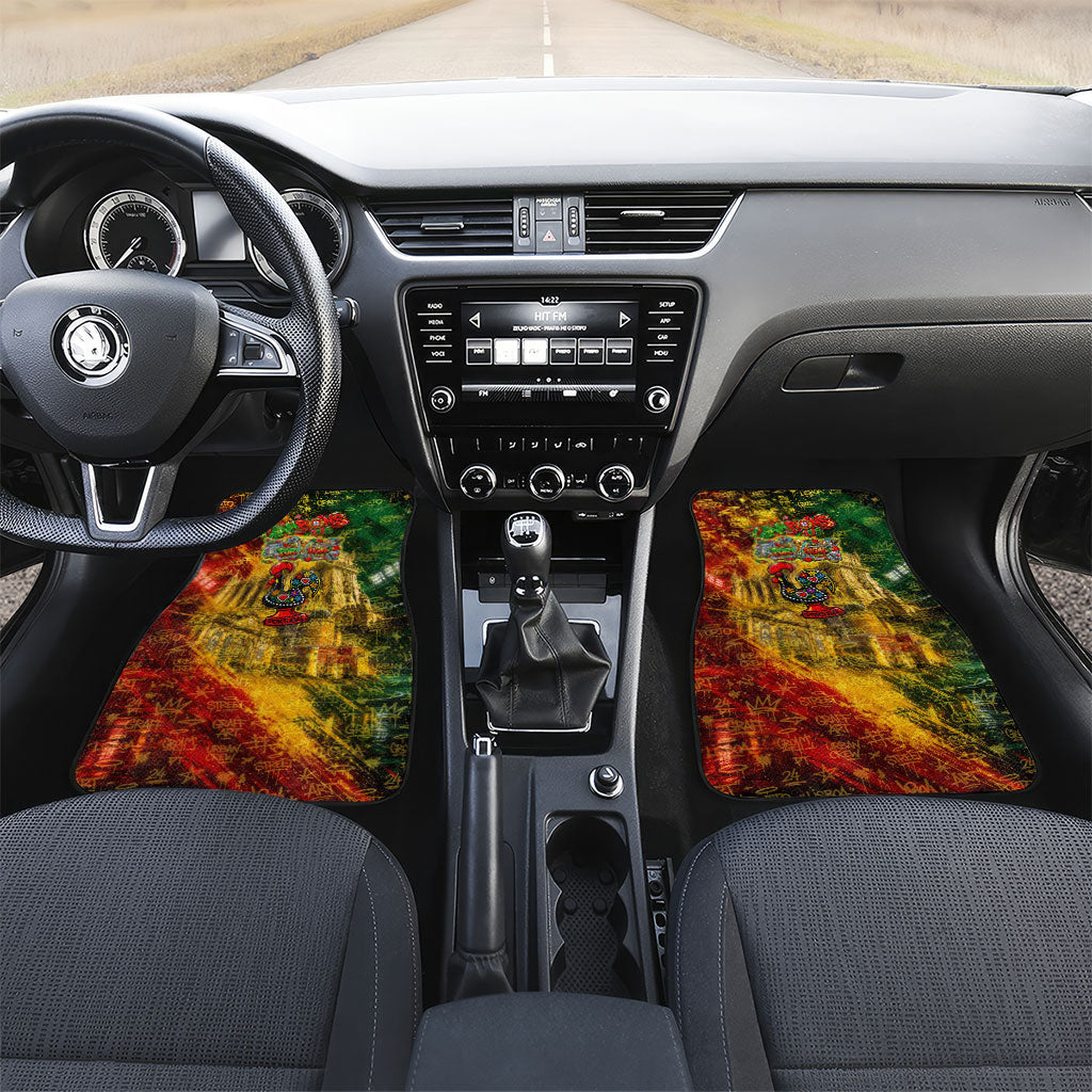 Portugal Football Champions 2026 Car Mats Urban Graffiti Street Art Galo De Barcelos