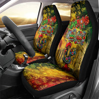 Portugal Football Champions 2026 Car Seat Cover Urban Graffiti Street Art Galo De Barcelos