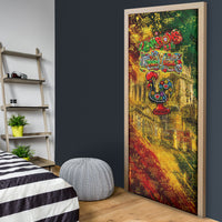 Portugal Football Champions 2026 Door Cover Urban Graffiti Street Art Galo De Barcelos