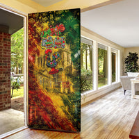 Portugal Football Champions 2026 Door Cover Urban Graffiti Street Art Galo De Barcelos