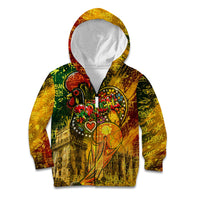 Portugal Football Champions 2026 Kid Hoodie Urban Graffiti Street Art Galo De Barcelos