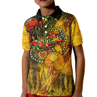 Portugal Football Champions 2026 Kid Polo Shirt Urban Graffiti Street Art Galo De Barcelos