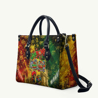 Portugal Football Champions 2026 Leather Bag Urban Graffiti Street Art Galo De Barcelos