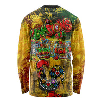 Portugal Football Champions 2026 Long Sleeve Shirt Urban Graffiti Street Art Galo De Barcelos