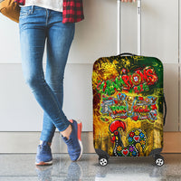 Portugal Football Champions 2026 Luggage Cover Urban Graffiti Street Art Galo De Barcelos