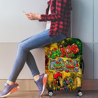 Portugal Football Champions 2026 Luggage Cover Urban Graffiti Street Art Galo De Barcelos