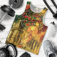 Portugal Football Champions 2026 Men Tank Top Urban Graffiti Street Art Galo De Barcelos