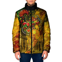 Portugal Football Champions 2026 Padded Jacket Urban Graffiti Street Art Galo De Barcelos