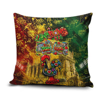 Portugal Football Champions 2026 Pillow Cover Urban Graffiti Street Art Galo De Barcelos