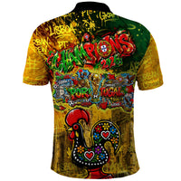 Portugal Football Champions 2026 Polo Shirt Urban Graffiti Street Art Galo De Barcelos