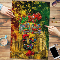 Portugal Football Champions 2026 Puzzle Urban Graffiti Street Art Galo De Barcelos