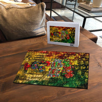 Portugal Football Champions 2026 Puzzle Urban Graffiti Street Art Galo De Barcelos