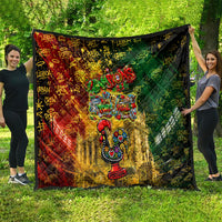 Portugal Football Champions 2026 Quilt Urban Graffiti Street Art Galo De Barcelos