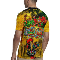 Portugal Football Champions 2026 Rugby Jersey Urban Graffiti Street Art Galo De Barcelos