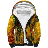 Portugal Football Champions 2026 Sherpa Hoodie Urban Graffiti Street Art Galo De Barcelos