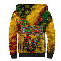 Portugal Football Champions 2026 Sherpa Hoodie Urban Graffiti Street Art Galo De Barcelos