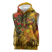 Portugal Football Champions 2026 Sleeveless Hoodie Urban Graffiti Street Art Galo De Barcelos