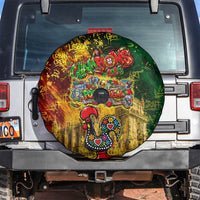 Portugal Football Champions 2026 Spare Tire Cover Urban Graffiti Street Art Galo De Barcelos