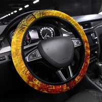 Portugal Football Champions 2026 Steering Wheel Cover Urban Graffiti Street Art Galo De Barcelos