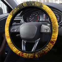 Portugal Football Champions 2026 Steering Wheel Cover Urban Graffiti Street Art Galo De Barcelos