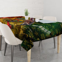 Portugal Football Champions 2026 Tablecloth Urban Graffiti Street Art Galo De Barcelos