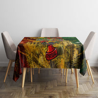 Portugal Football Champions 2026 Tablecloth Urban Graffiti Street Art Galo De Barcelos