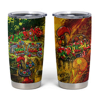 Portugal Football Champions 2026 Tumbler Cup Urban Graffiti Street Art Galo De Barcelos