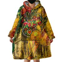 Portugal Football Champions 2026 Wearable Blanket Hoodie Urban Graffiti Street Art Galo De Barcelos