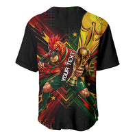 Personalized Portugal Football Champions 2026 Baseball Jersey Rooster Mascot Comic Trophy Soccer Ball