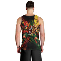 Personalized Portugal Football Champions 2026 Men Tank Top Rooster Mascot Comic Trophy Soccer Ball