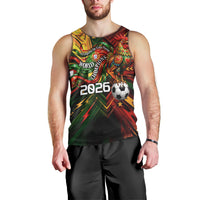 Personalized Portugal Football Champions 2026 Men Tank Top Rooster Mascot Comic Trophy Soccer Ball