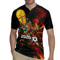 Personalized Portugal Football Champions 2026 Rugby Jersey Rooster Mascot Comic Trophy Soccer Ball