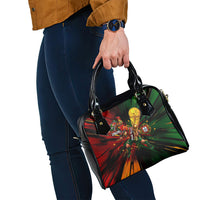 Personalized Portugal Football Champions 2026 Shoulder Handbag Rooster Mascot Comic Trophy Soccer Ball