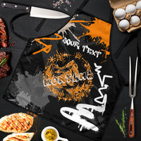Personalized Montana Glacier National Park Apron Urban Graffiti Street Art Paint Splatter