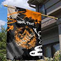 Personalized Montana Glacier National Park Garden Flag Urban Graffiti Street Art Paint Splatter