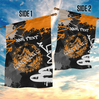 Personalized Montana Glacier National Park Garden Flag Urban Graffiti Street Art Paint Splatter