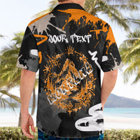 Personalized Montana Glacier National Park Hawaiian Shirt Urban Graffiti Street Art Paint Splatter