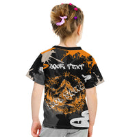 Personalized Montana Glacier National Park Kid T Shirt Urban Graffiti Street Art Paint Splatter