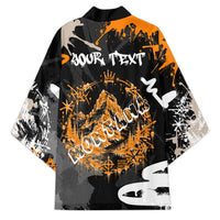 Personalized Montana Glacier National Park Kimono Urban Graffiti Street Art Paint Splatter