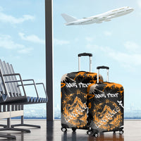 Personalized Montana Glacier National Park Luggage Cover Urban Graffiti Street Art Paint Splatter