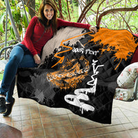 Personalized Montana Glacier National Park Quilt Urban Graffiti Street Art Paint Splatter
