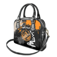 Personalized Montana Glacier National Park Shoulder Handbag Urban Graffiti Street Art Paint Splatter