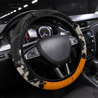 Montana Glacier National Park Steering Wheel Cover Urban Graffiti Street Art Paint Splatter