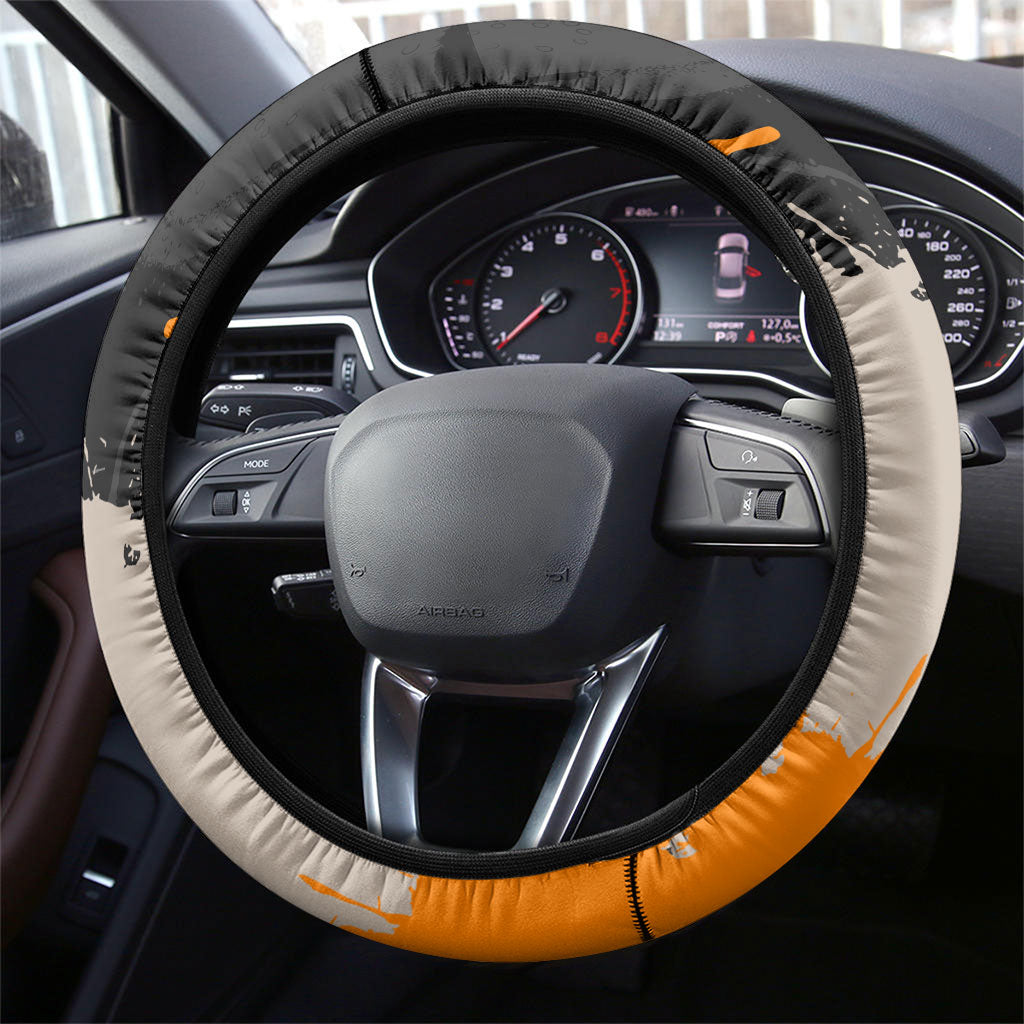Montana Glacier National Park Steering Wheel Cover Urban Graffiti Street Art Paint Splatter