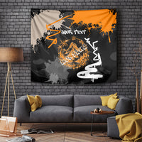 Personalized Montana Glacier National Park Tapestry Urban Graffiti Street Art Paint Splatter