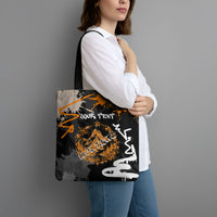 Personalized Montana Glacier National Park Tote Bag Urban Graffiti Street Art Paint Splatter