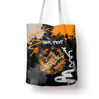 Personalized Montana Glacier National Park Tote Bag Urban Graffiti Street Art Paint Splatter