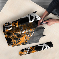 Personalized Montana Glacier National Park Umbrella Urban Graffiti Street Art Paint Splatter