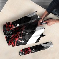 Personalized Montana Grizzly Bear and Bison Umbrella Urban Graffiti Grunge Paint Splatter