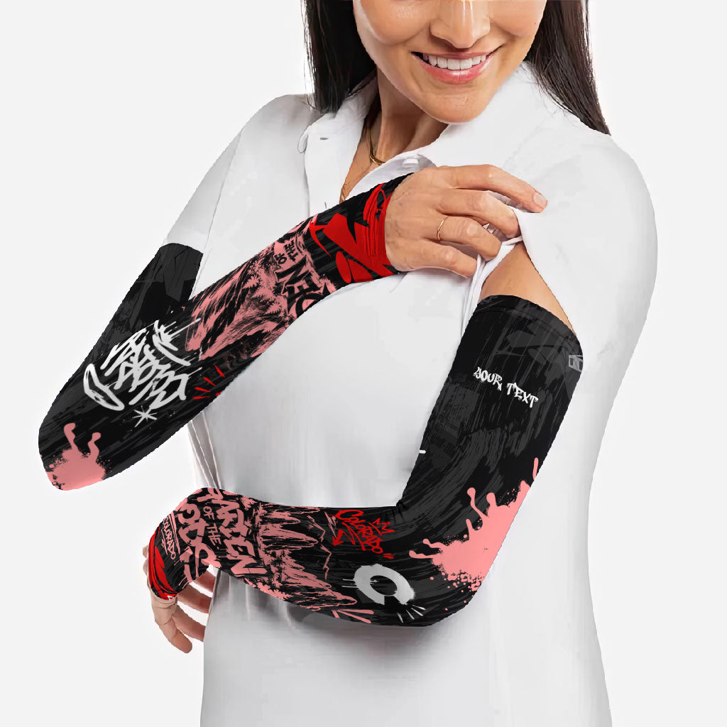 Personalized Colorado Garden Of The Gods Arm Sleeves Urban Graffiti Paint Splatter Street Art